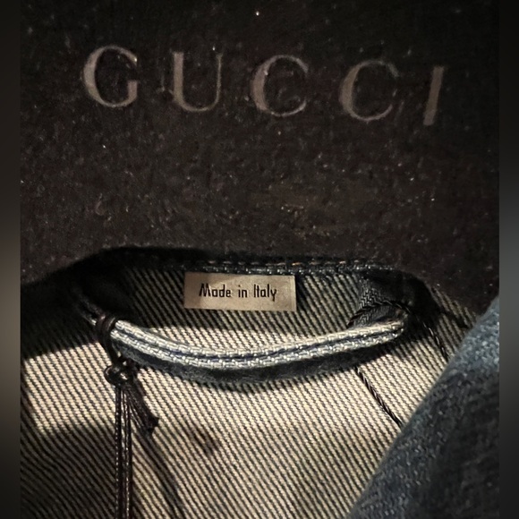 GUCCI Denim Jacket NWT Size: XS | US2, IT38 - Picture 11 of 14